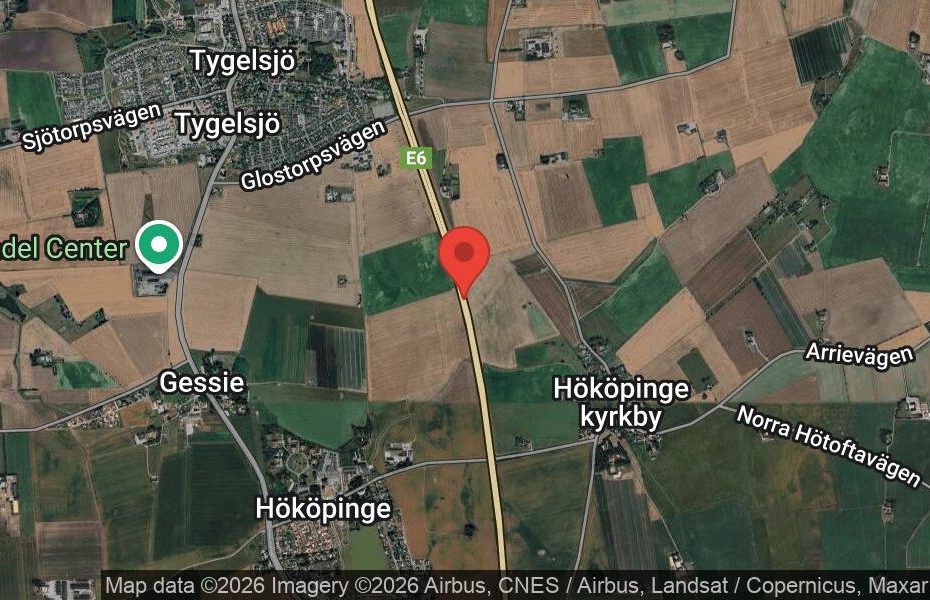 Händelseplats, Google Maps